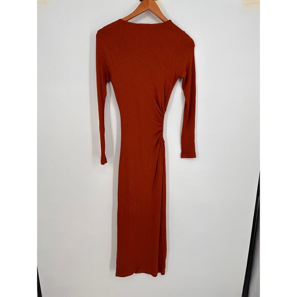 SUNDRY NWT Long Sleeve Cutout Dress // XS - Picture 10 of 10